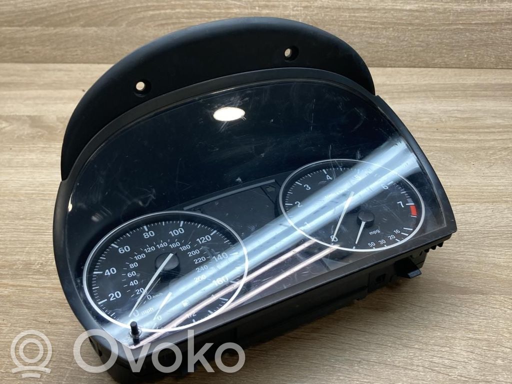 BMW 3 E90 E91 Speedometer (instrument cluster) 