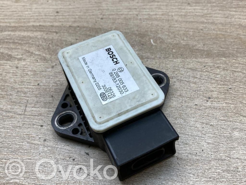 Toyota Auris 150 Sensor ESP de aceleración de frecuencia del intermitente 