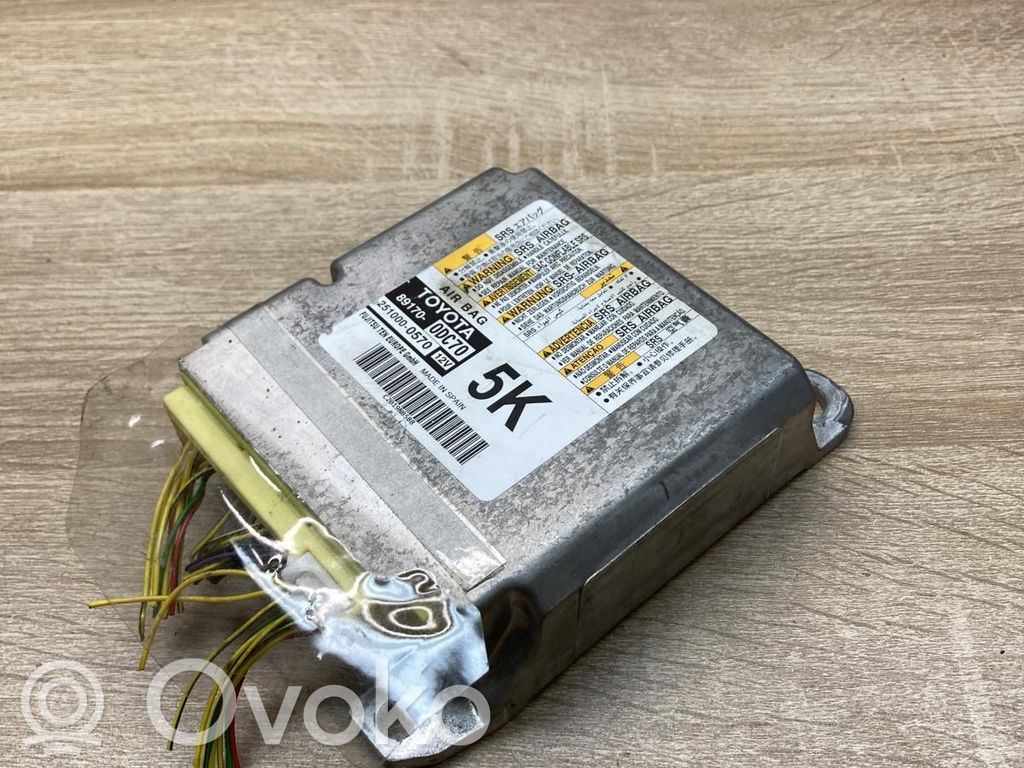 Toyota Yaris Sterownik / Moduł Airbag 