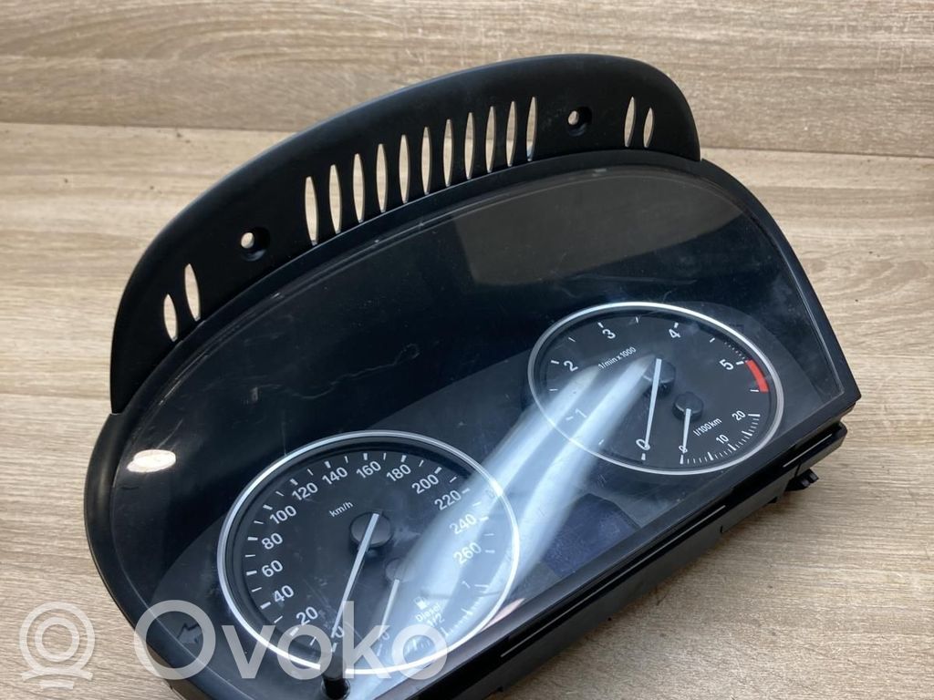BMW 5 E60 E61 Tachimetro (quadro strumenti) 