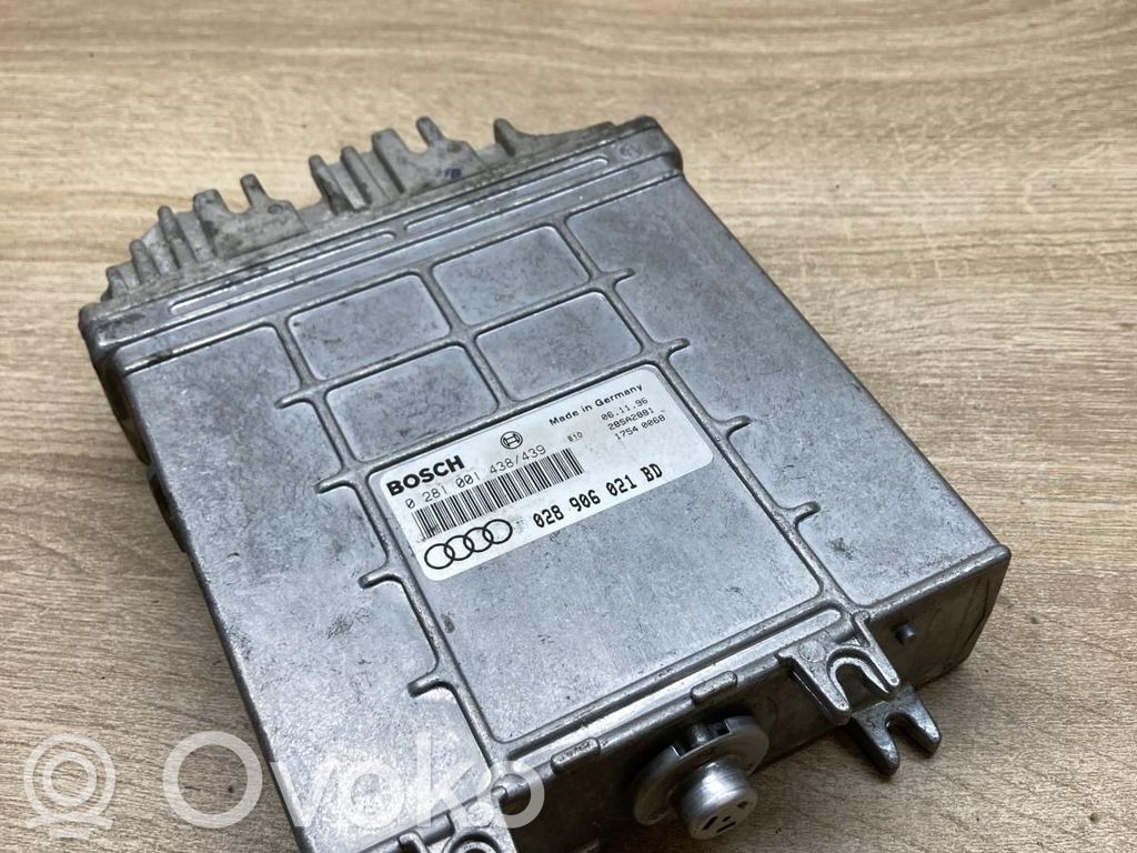 Engine control unit/module ECU   028906021BD,0281001438