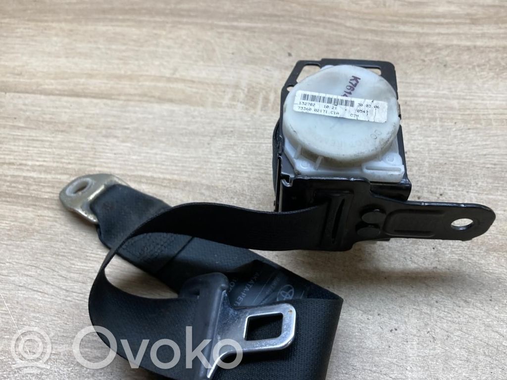 Toyota Corolla E120 E130 Rear seatbelt 