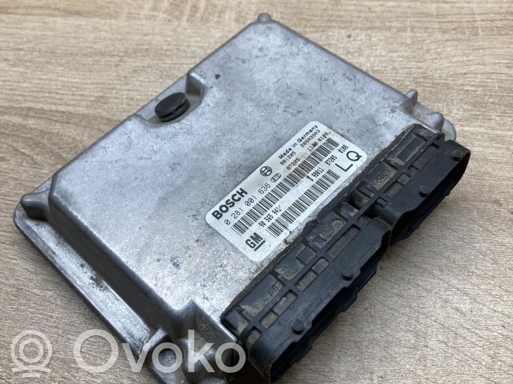 Engine control unit/module ECU   90565941,0281001636