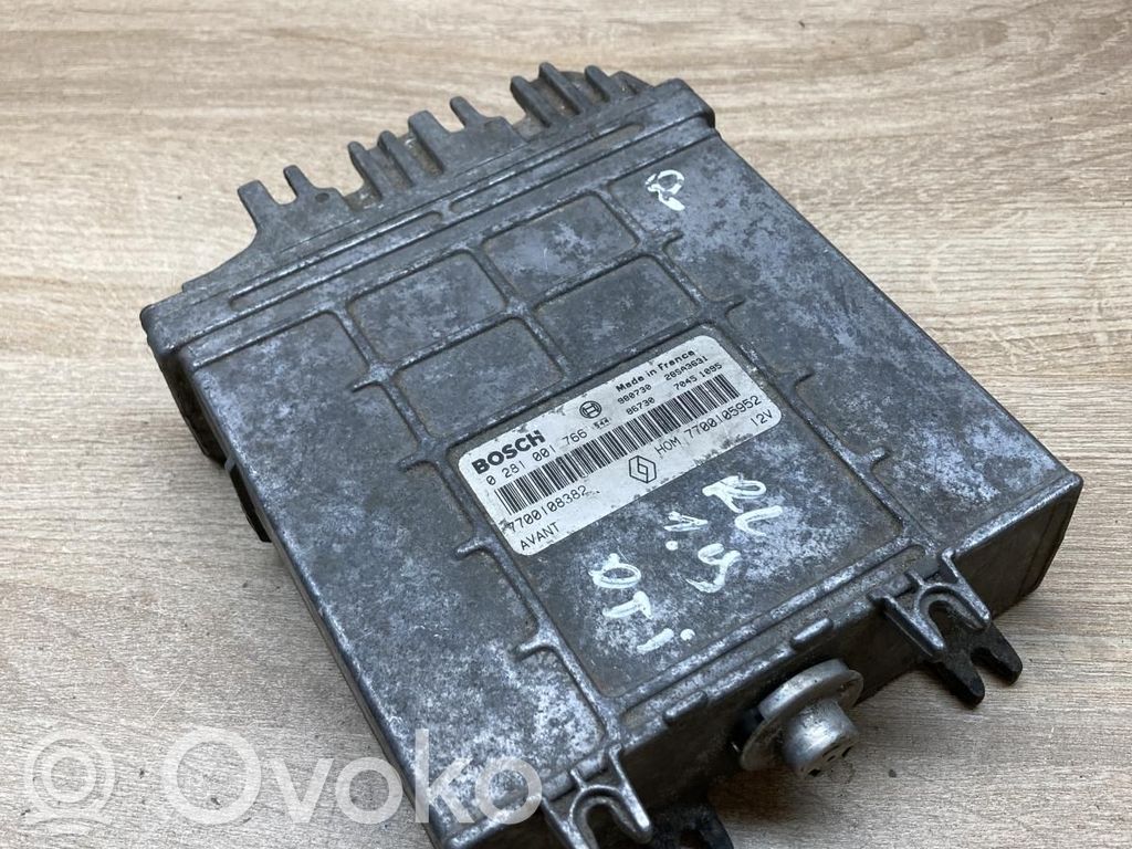 Engine control unit/module ECU   7700105952,7700108382,0281001766