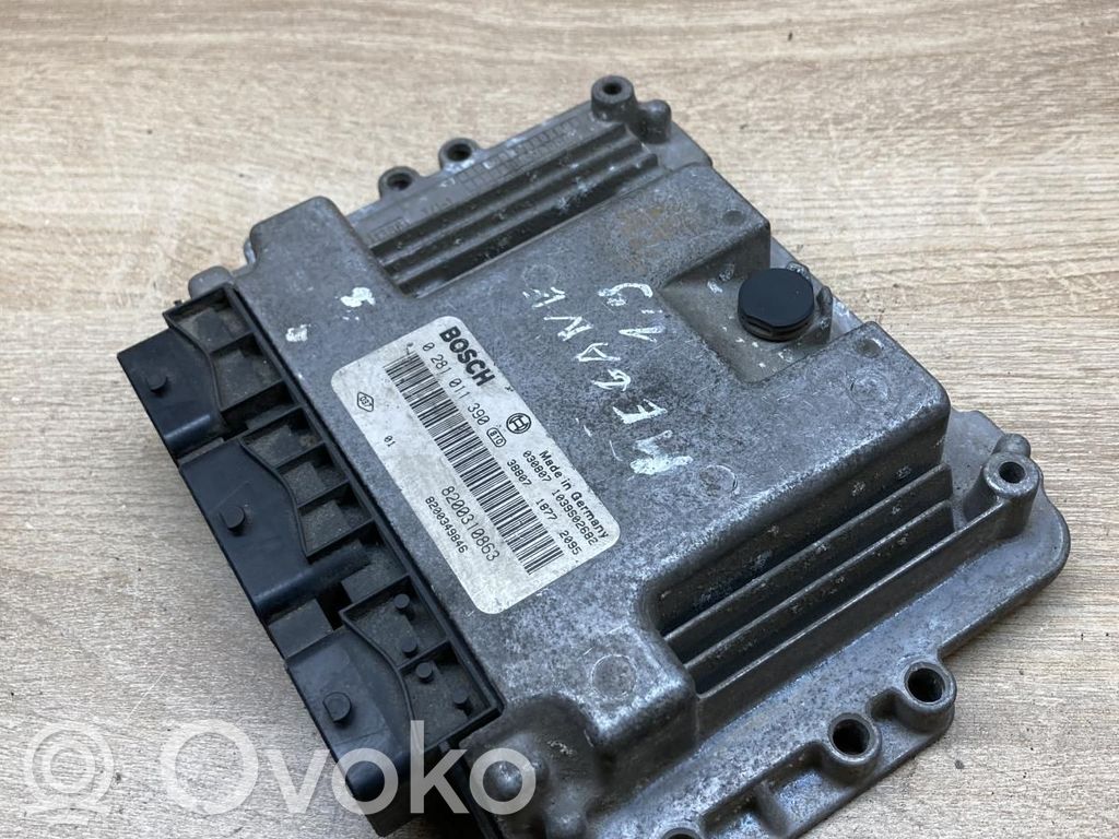 Renault Megane II Unitate control motor/modul ECU 