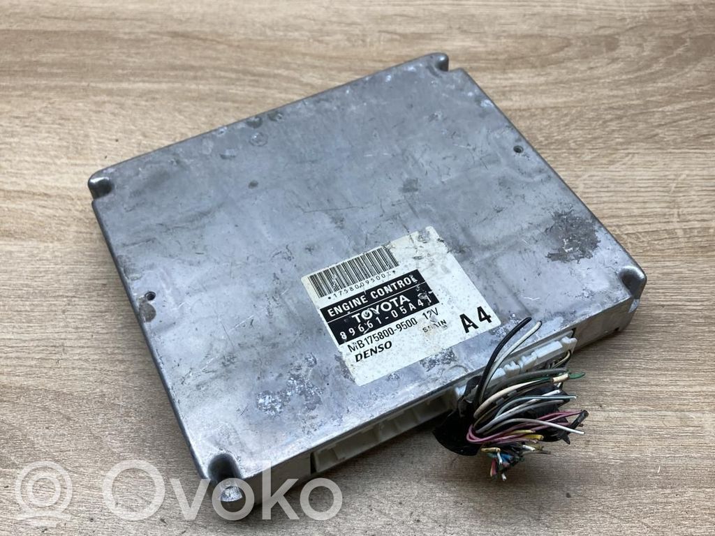 Toyota Avensis T250 Unitate control motor/modul ECU 