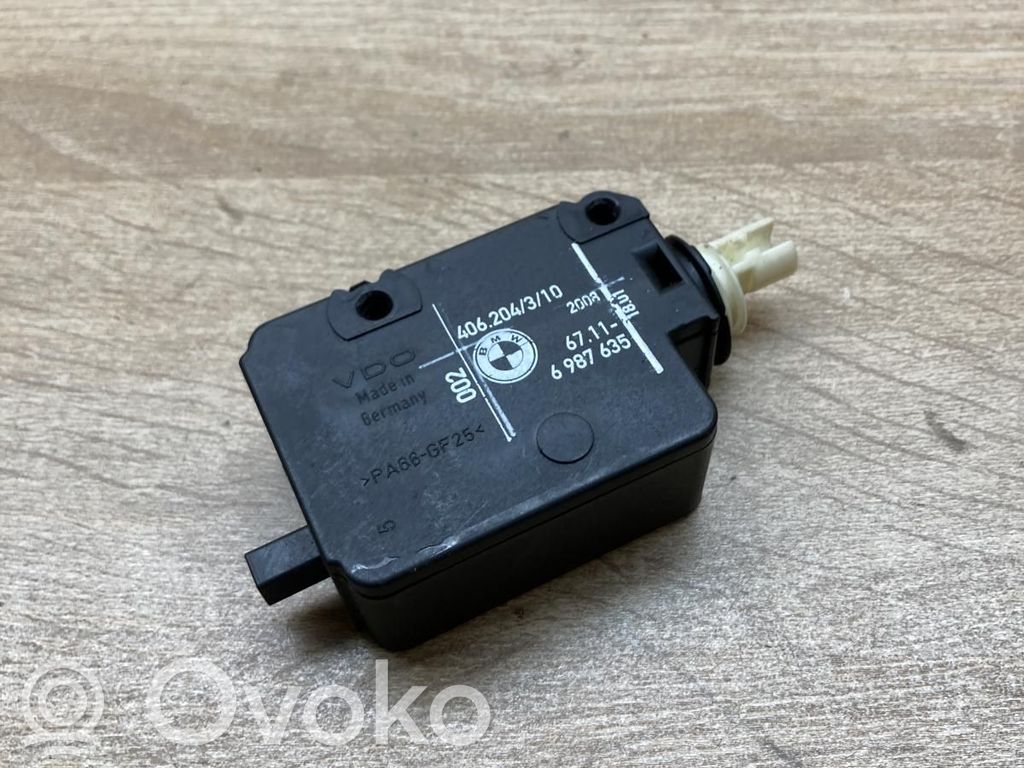 BMW 6 E63 E64 Fuel tank cap lock motor 