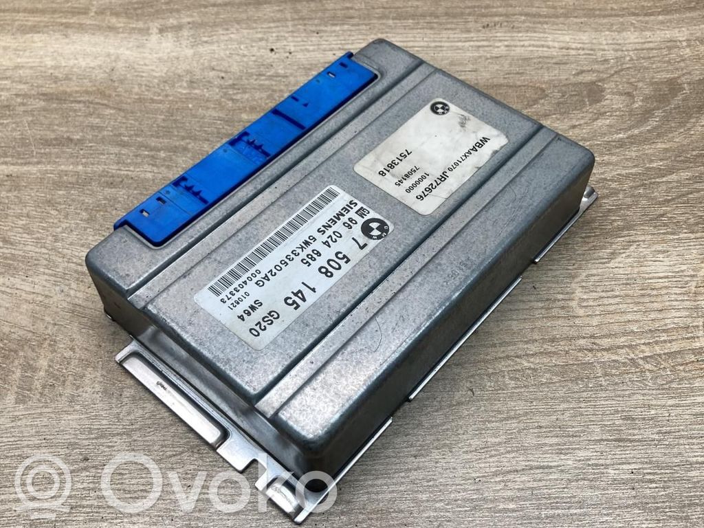 BMW 5 E39 Unitate/modul de control cutie de viteze 
