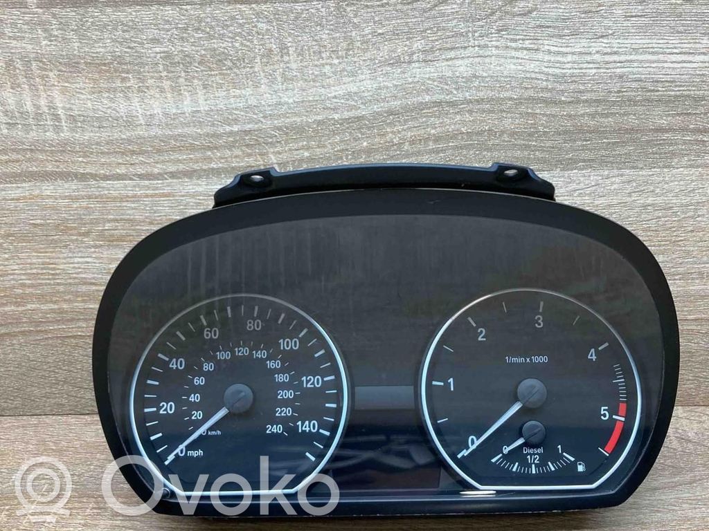 BMW 1 E81 E87 Speedometer (instrument cluster) 