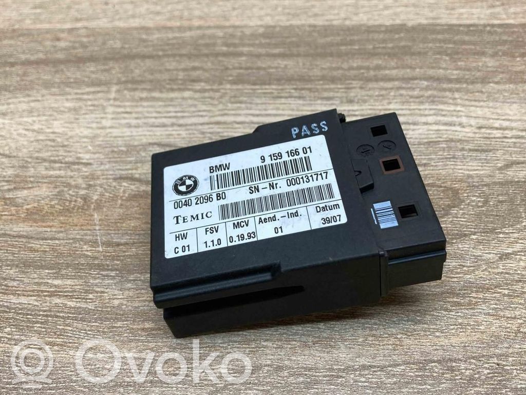 BMW 5 E60 E61 Moduł / Sterownik fotela 