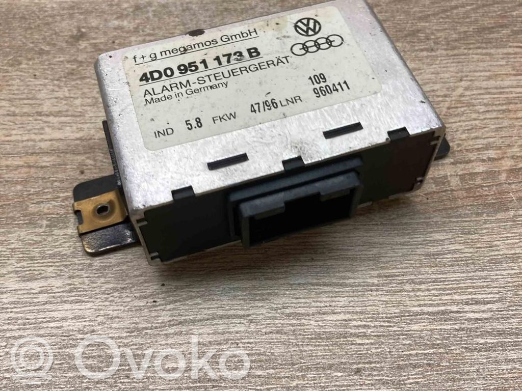 Audi A4 S4 B5 8D Centralina/modulo allarme 