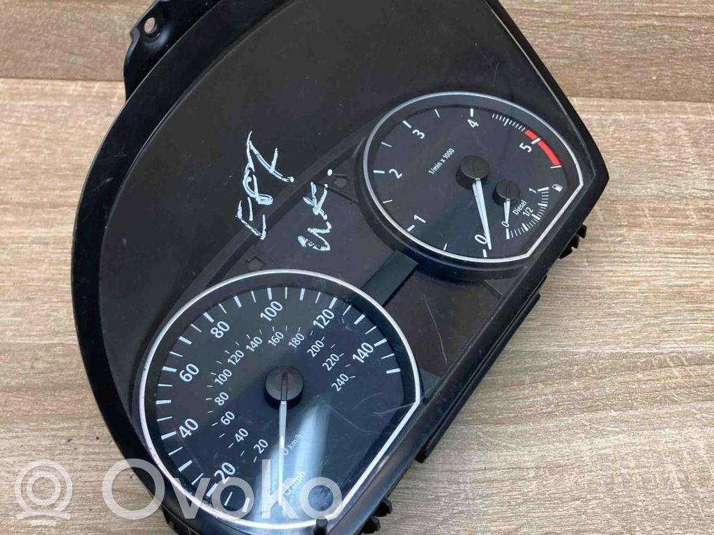 BMW 1 E81 E87 Geschwindigkeitsmesser Cockpit 