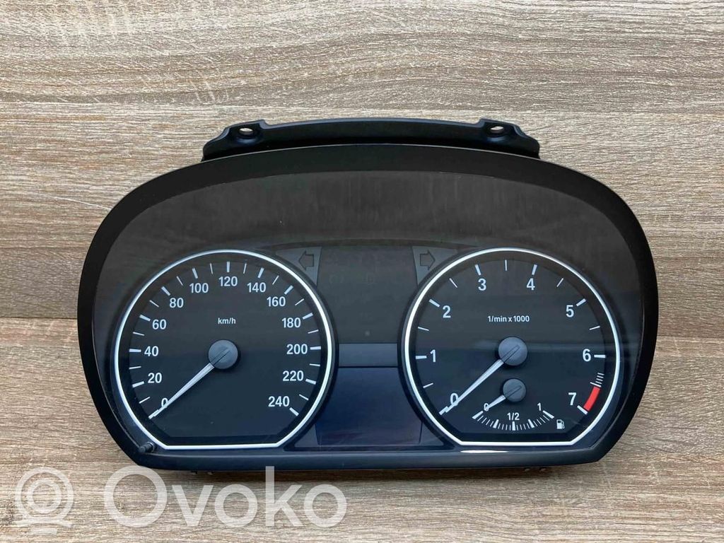 BMW 1 E81 E87 Velocímetro (tablero de instrumentos) 