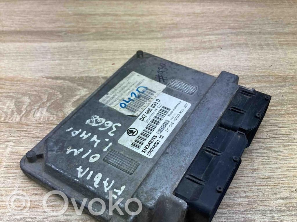 Skoda Fabia Mk1 (6Y) Engine control unit/module ECU 