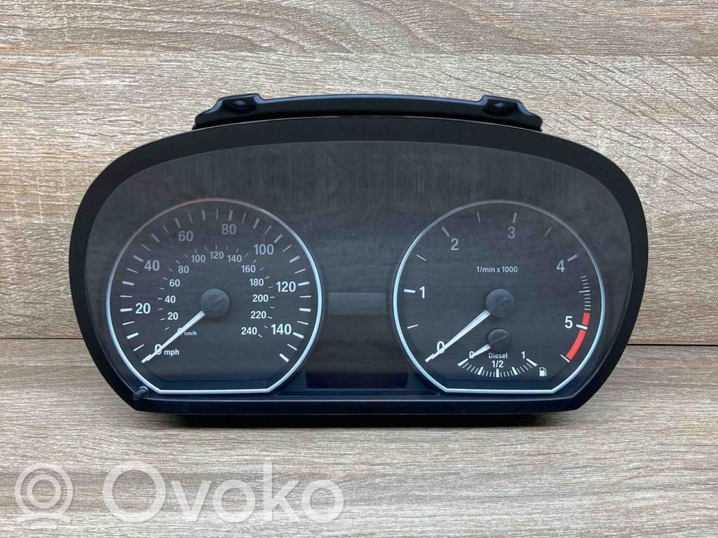 BMW 1 E81 E87 Speedometer (instrument cluster) 