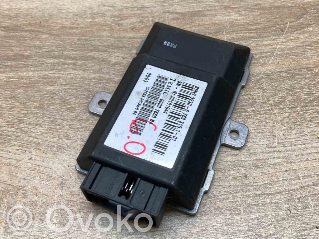 Ohjaustehostimen ohjainlaite/moduuli   6762315