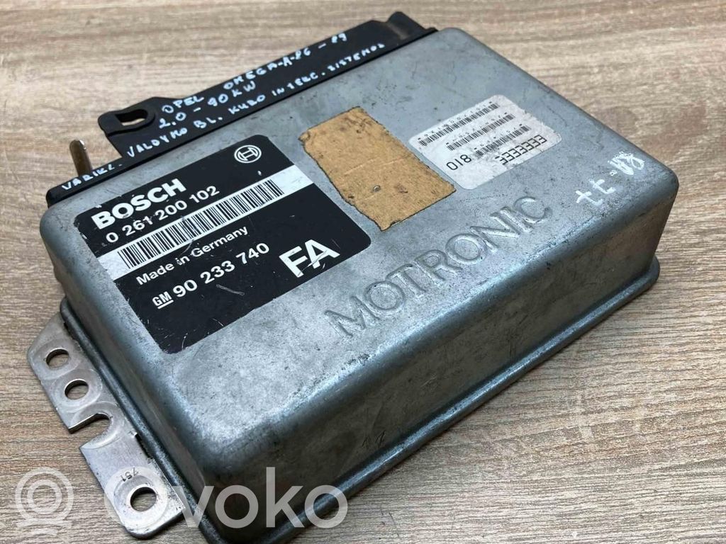 Opel Astra G Engine control unit/module ECU 