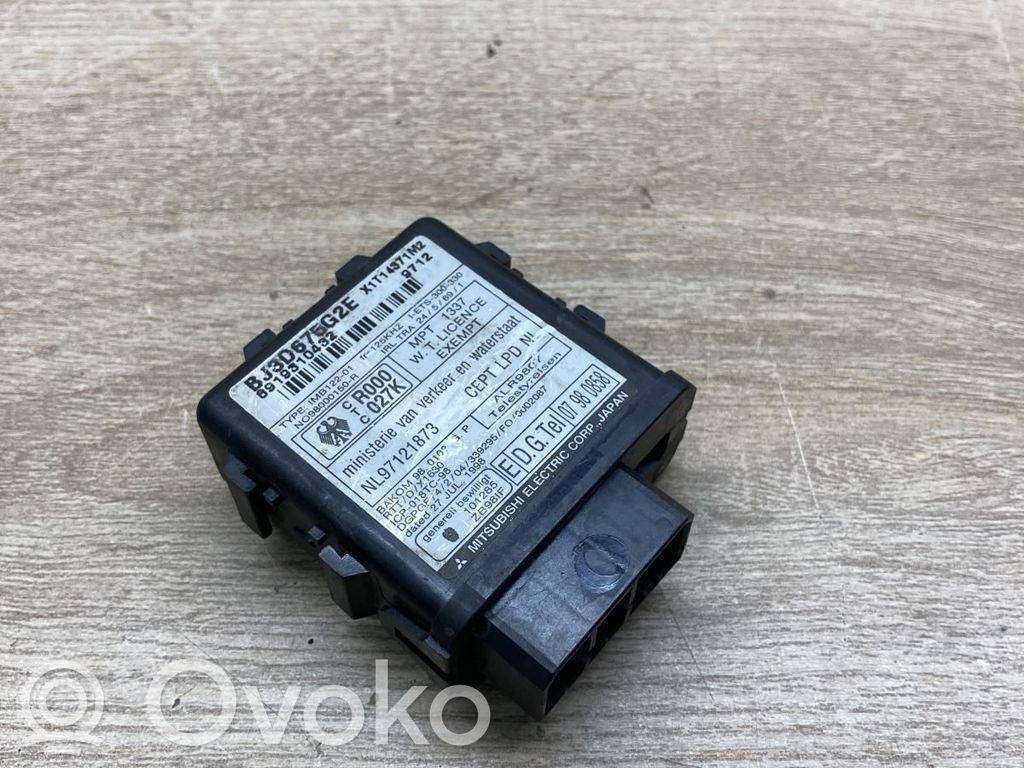 Immobilizer control unit/module   BJ3D675G2E,X1T14371M2