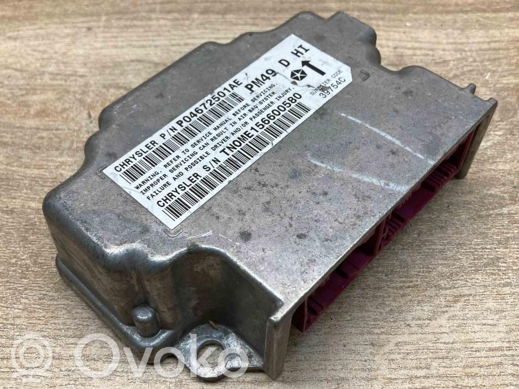 Dodge Caliber Unidad de control/módulo del Airbag 