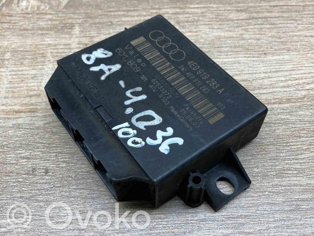 Audi A8 S8 D3 4E Unitate/modul de comandă parcare PDC 