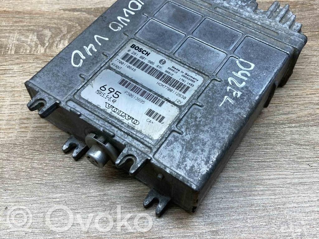 Volvo S40, V40 Komputer / Sterownik ECU silnika 