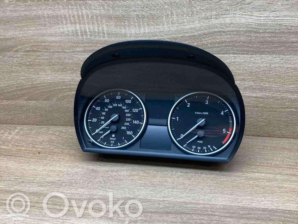 BMW 3 E90 E91 Tachimetro (quadro strumenti) 