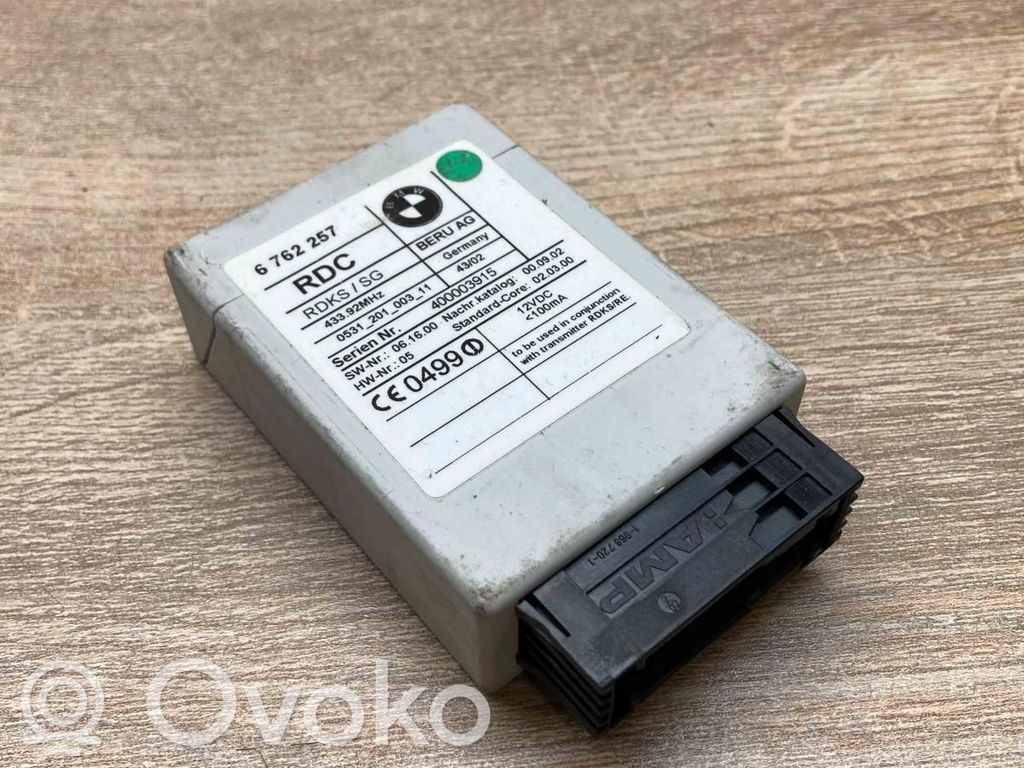 BMW 7 E65 E66 Module de pression des pneus 