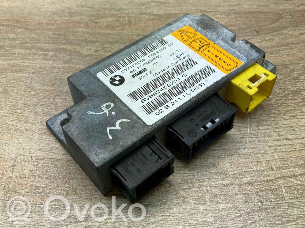 Unidad de control/módulo del Airbag   6924557,6924557