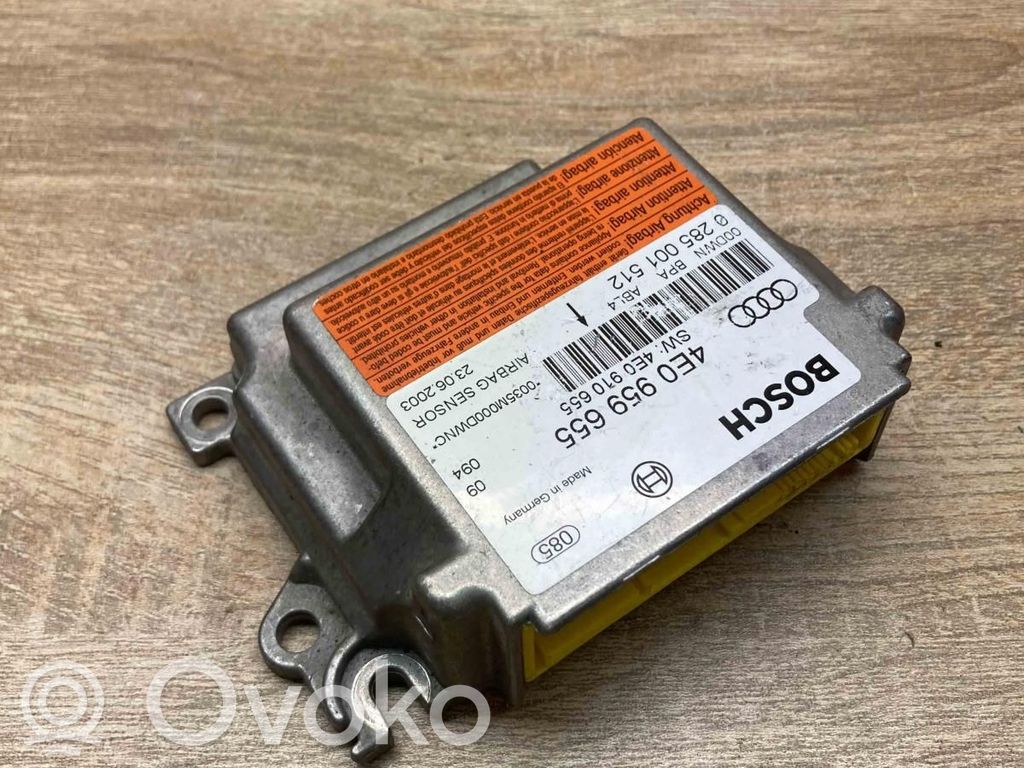 Module de contrôle airbag   4E0959655,4E0910655,USED