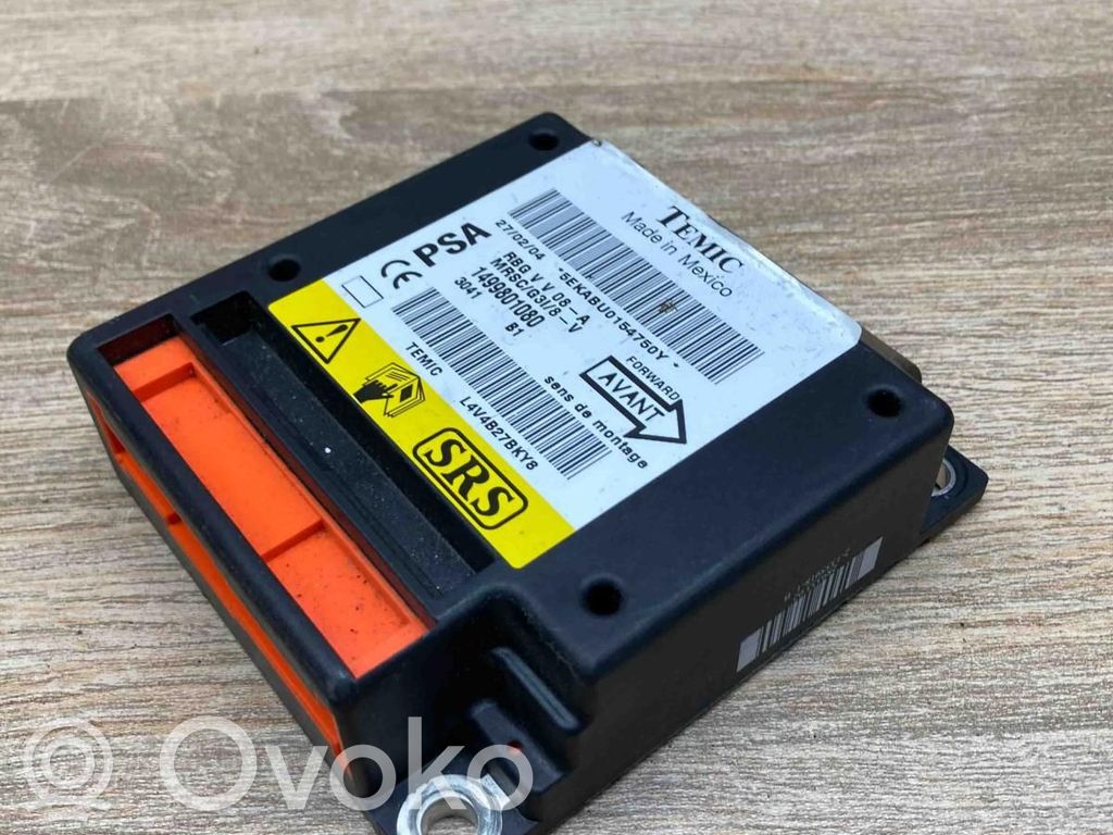 Citroen C8 Airbag control unit/module 