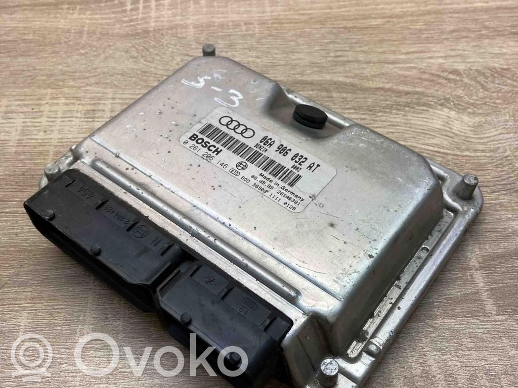 Audi A3 S3 8L Komputer / Sterownik ECU silnika 
