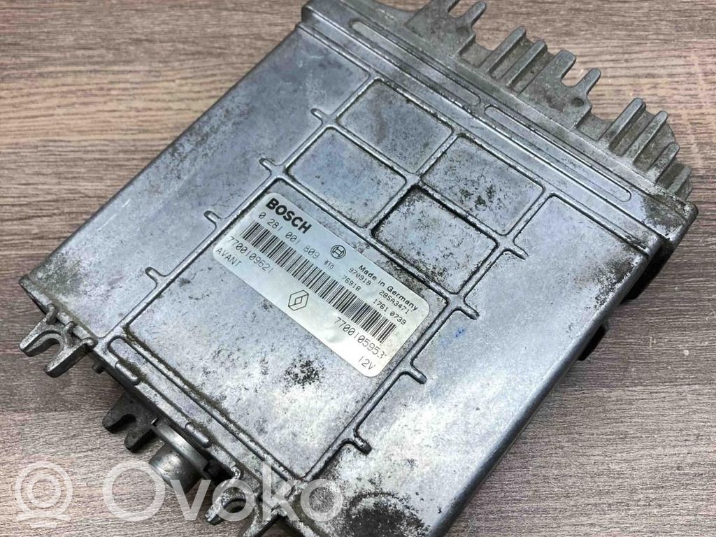 Engine control unit/module ECU   0281001809,7700105953