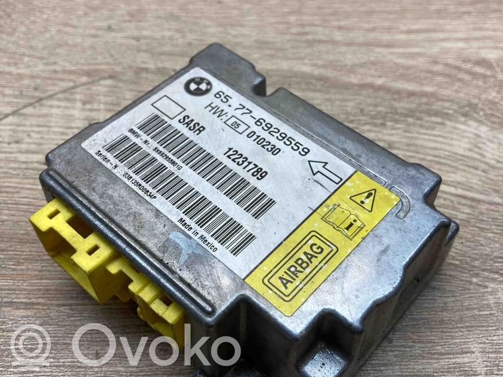 Module de contrôle airbag   6929559,12231789