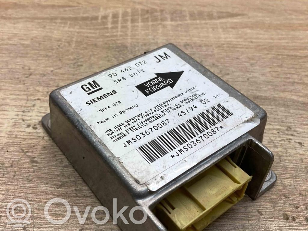Opel Vectra A Airbag control unit/module 