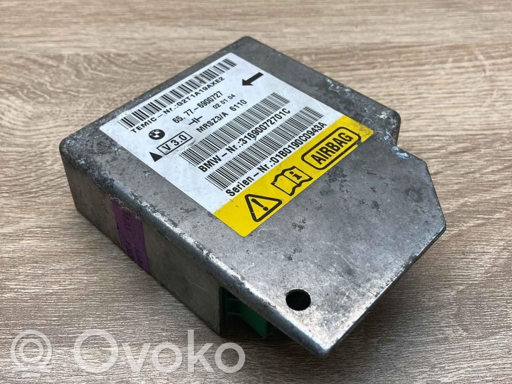 BMW 5 E39 Unidad de control/módulo del Airbag 