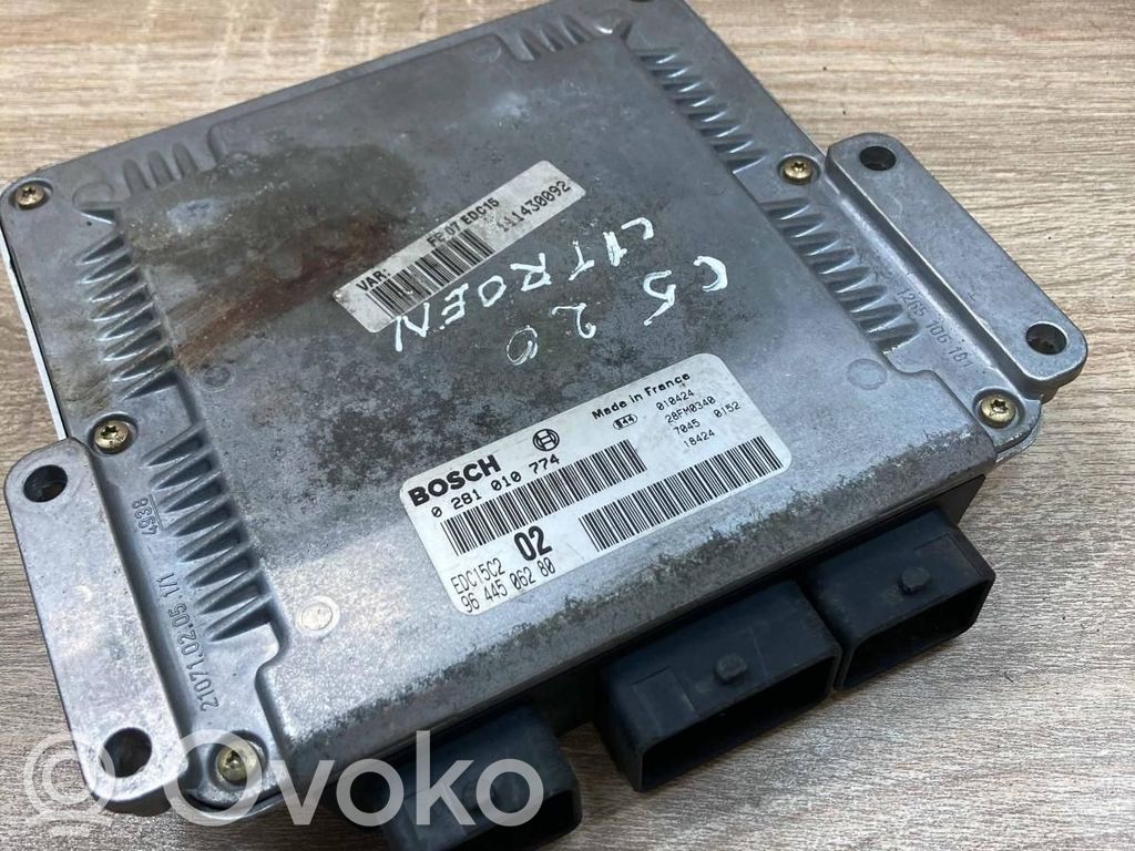 Engine control unit/module ECU   0281010774,9644506280
