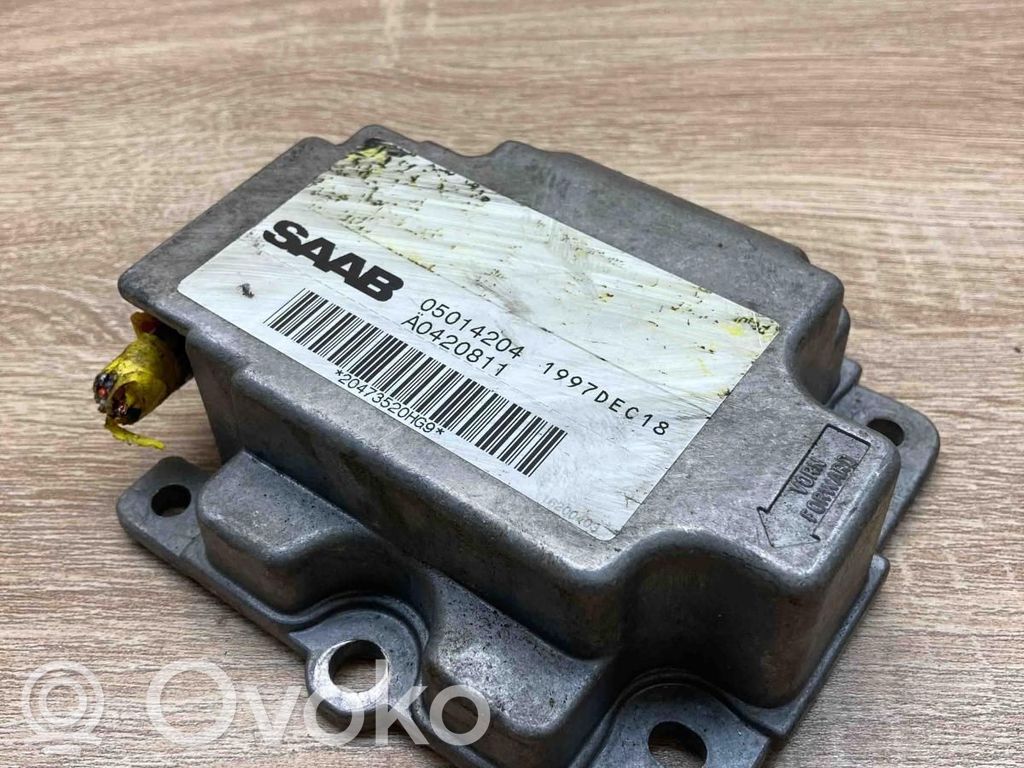 Saab 9-5 Sterownik / Moduł Airbag 