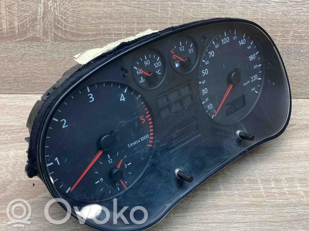 Audi A3 S3 8L Czujnik poziomowania zawieszenia tylny 