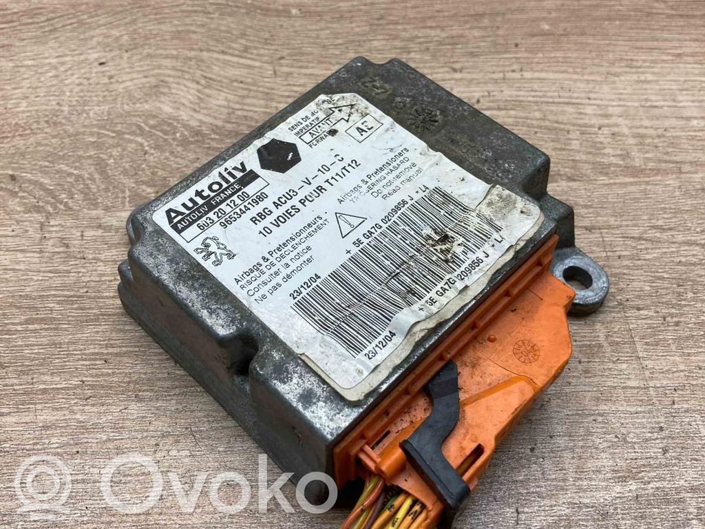 Peugeot 206 Airbag control unit/module 