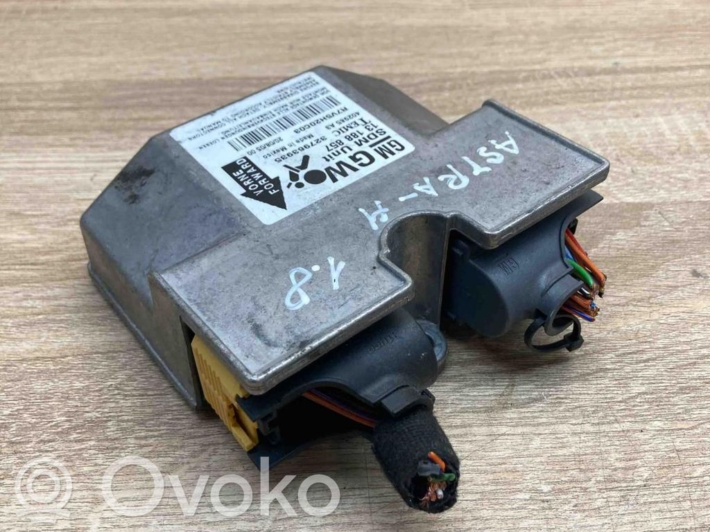Opel Astra H Unitate/modul de comandă airbaguri 