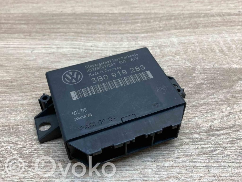Volkswagen PASSAT B5 Centralina/modulo sensori di parcheggio PDC 