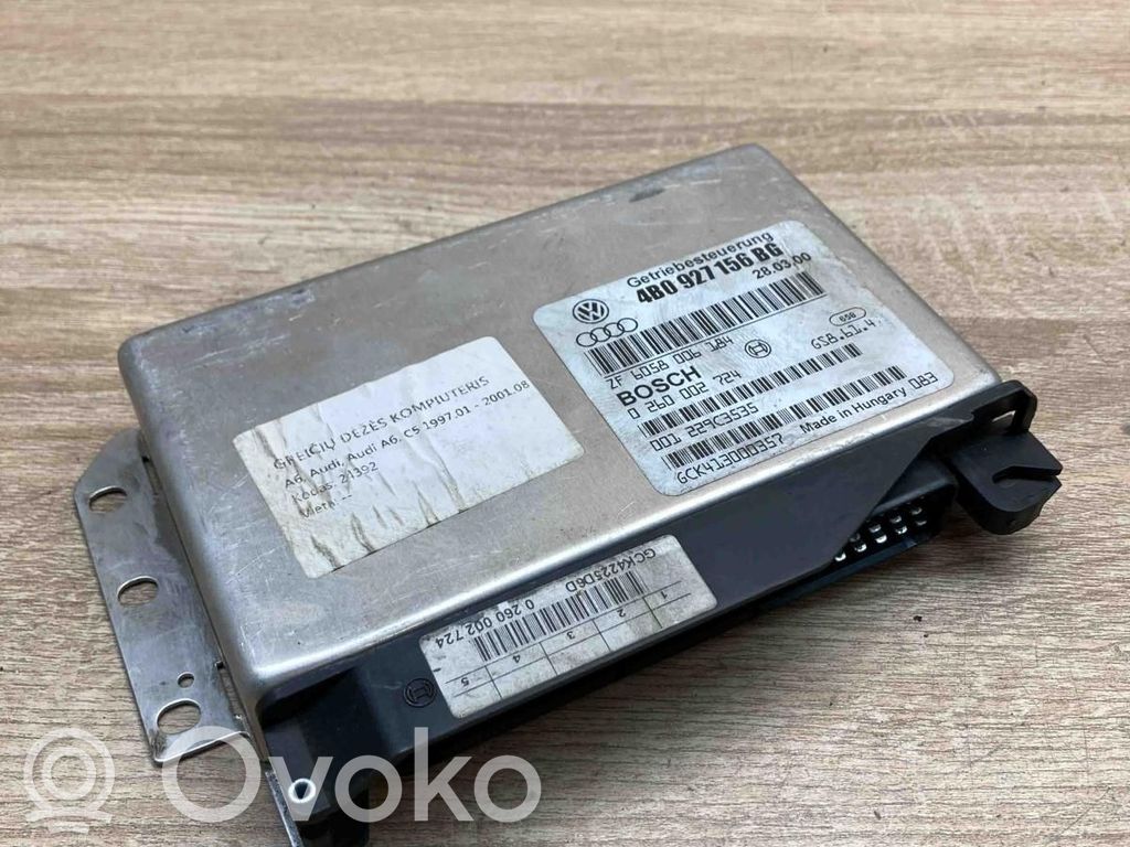 Audi A6 S6 C5 4B Unitate/modul de control cutie de viteze 