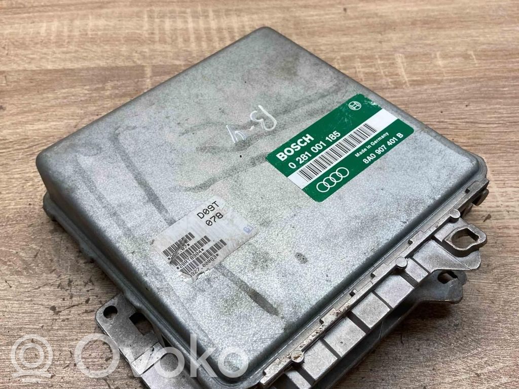 Engine control unit/module ECU   8A0907401B,0281001185