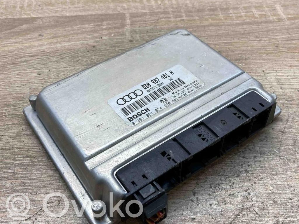 Engine control unit/module ECU   8D0907401H,0281001834,D42