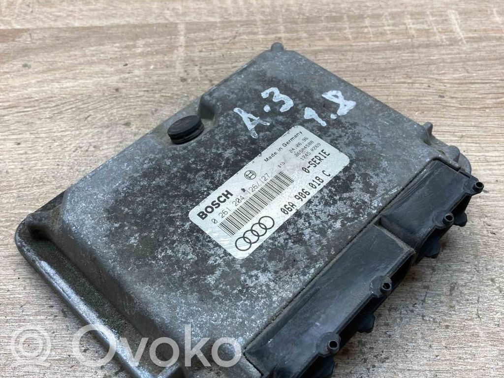 Engine control unit/module ECU   06A906018C,0261204126,127MAIN