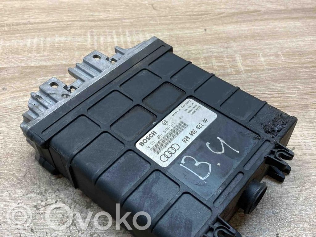 Audi 80 90 S2 B4 Galios (ECU) modulis 