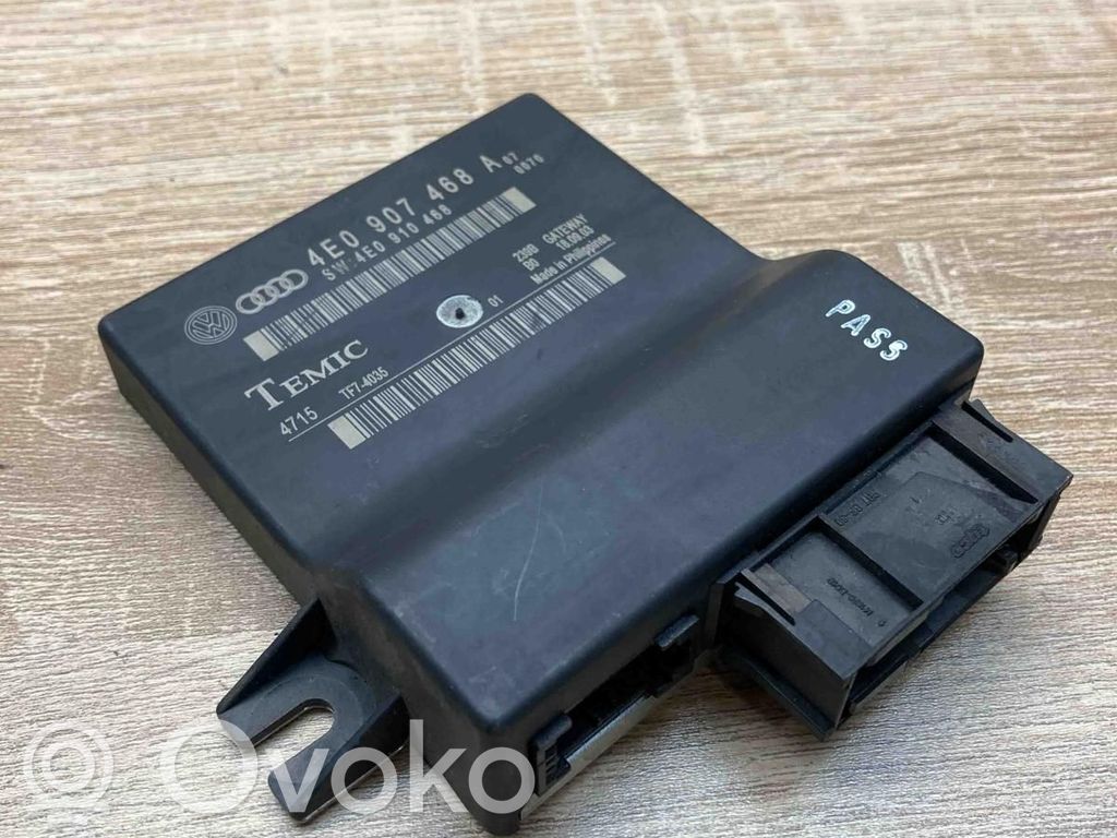 Gateway-Steuermodul   4E0907468A,4E0910468