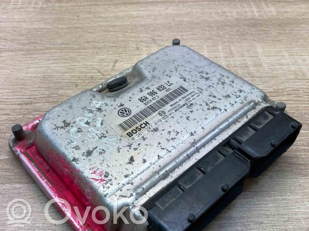 Skoda Octavia Mk2 (1Z) Engine control unit/module ECU 