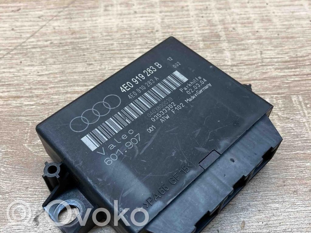 Audi A8 S8 D3 4E Centralina/modulo sensori di parcheggio PDC 