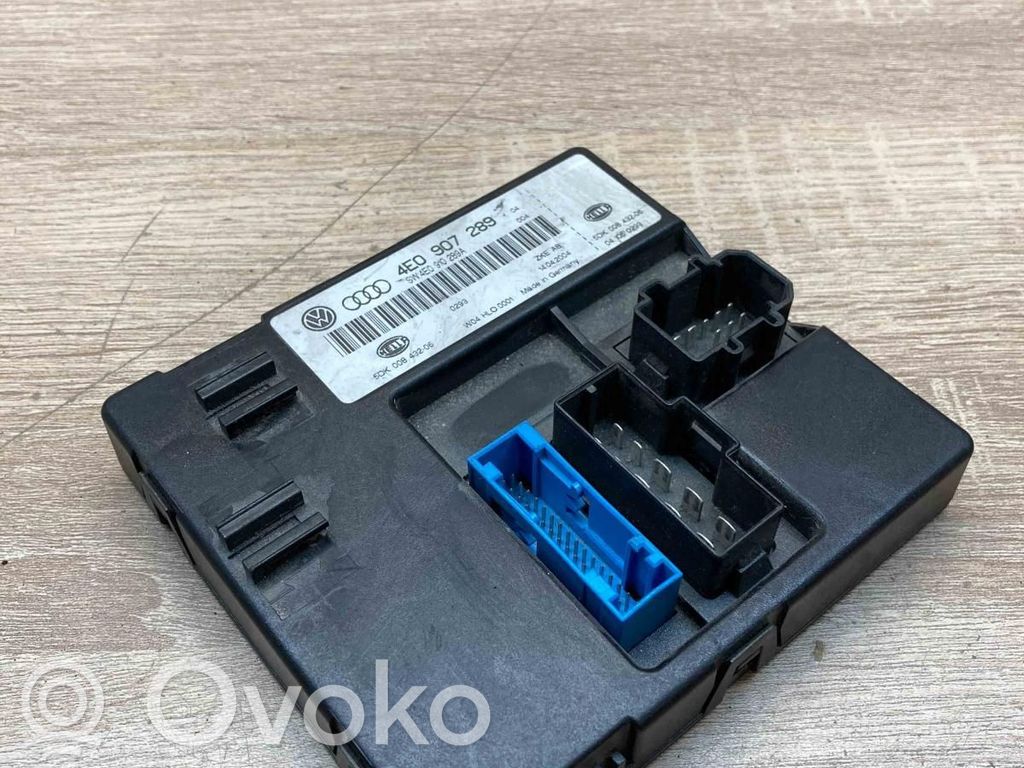 Módulo de confort/conveniencia   4E0907289,4E0910289A,USED
